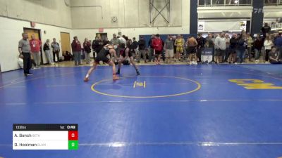 133 lbs Consy 3 - Aiden Bench, Bethel Park vs Drake Hooiman, Slam Academy-NV