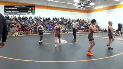 114 lbs Round 3 - Grant Hacker, Benton Community Wrestling Clu vs Henry Monk, MWC Elite