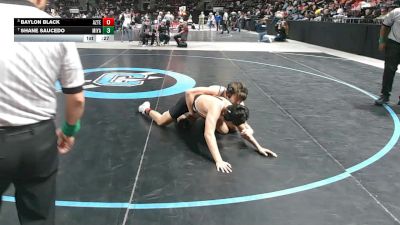 4A 144 lbs Cons. Round 3 - Shane Saucedo, Miyamura vs Baylon Black, Aztec
