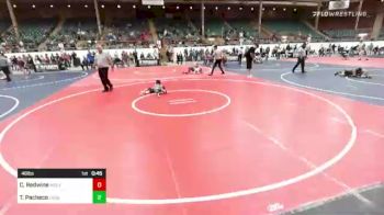 46 lbs Rr Rnd 2 - Cameron Redwine, Wolfpack Wr Ac vs Tristian Pacheco, Lockjaw WC