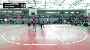 185 lbs 3rd Place - Adalynn Southworth, Conard vs Shyann Bryan, Bristol Central