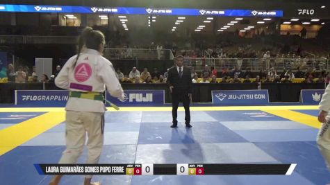 Thayane Lopes Ferreira vs Laura Guimarães Gomes Pupo Ferre 2025 Pan Jiu Jitsu IBJJF Championship