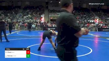 110 lbs Final - Drake Blasi, Maize WC vs JaKoby Petree, Cowboy WC