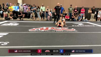 David Anderson vs Greyson Pak 2025 ADCC Dallas Open