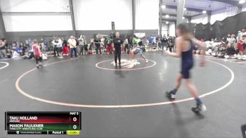 98 lbs Round 1 - Tahj Holland, Oregon vs Mason Faulkner, Twin City Wrestling Club
