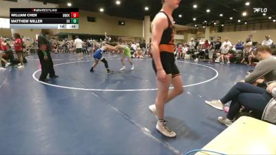 150 lbs Cons. Round 1 - Matthew Miller, Siegel HS vs William Chen, United Wrestling Of Katy