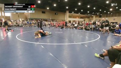 175 lbs Round 1 (6 Team) - Zachary Crosthwait, Team GATA vs Evan Prewitt, White Buffalo Wrestling Academy