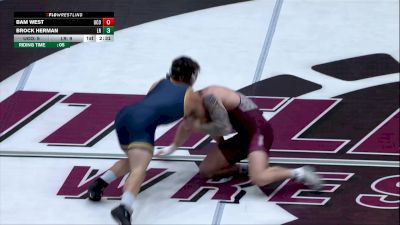 149 lbs Brock Herman, Little Rock vs Bam West, Central Oklahoma