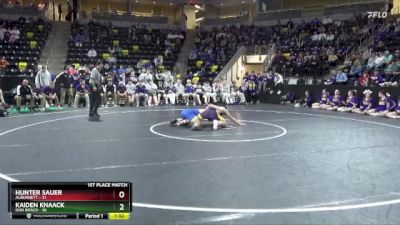 175 lbs Finals (1st & 3rd) - Hunter Sauer, Alburnett vs Kaiden Knaack, Don Bosco