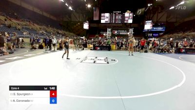 120 lbs Cons 4 - Gage Spurgeon, IA vs Abraham Coronado, NV