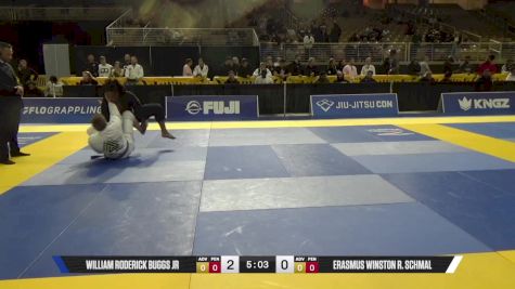 Erasmus Winston R. Schmal vs William Roderick Buggs Jr 2025 Pan Jiu Jitsu IBJJF Championship