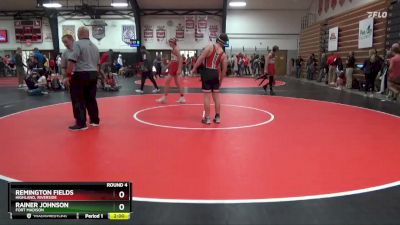 150 lbs Round 4 - Rainer Johnson, Fort Madison vs Remington Fields, Highland, Riverside