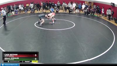 127-128 lbs Semifinal - Cade Seitman, Bishop Gorman vs Brian Morales, Faith Lutheran