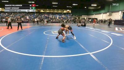 126 lbs Round Of 128 - Ignacio Villasenor, OK vs Sammy Stewart, MI