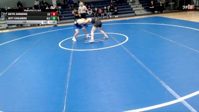 126 lbs Round 1 (16 Team) - Skye Jurgens, Lincoln Southeast vs Jett Childers, Alliance