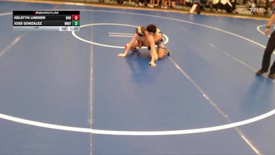 126 lbs Round 1 (16 Team) - Kelstyn Lindner, Broken Bow vs Jose Gonzalez, Wray