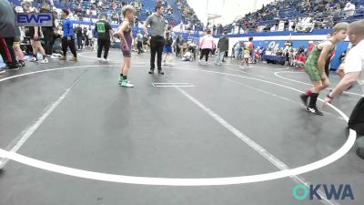 70 lbs Rr Rnd 1 - Tyson Walters, Madill Takedown vs Jett Hinz, Weatherford Youth Wrestling