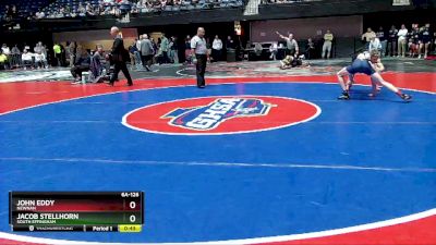 6A-126 lbs Cons. Round 2 - John Eddy, Newnan vs Jacob Stellhorn, South Effingham