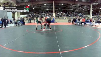 215 lbs Cons. Semi - Houston Allen, Pershing County vs Mariano Molina, Beatty
