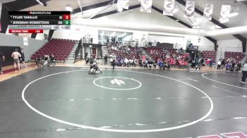 165 lbs Cons. Round 3 - Tyler Tarallo, Blackburn vs Jeremiah Robertson, Eureka