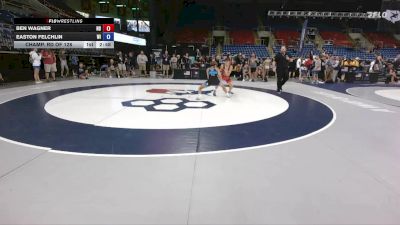 120 lbs Champ. Rd Of 128 - Ben Wagner, ND vs Easton Felchlin, WI