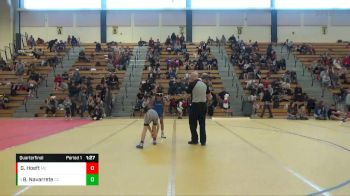 80 lbs Quarterfinal - Branko Navarrete, Cuba City vs Gavin Hoeft, MN Elite