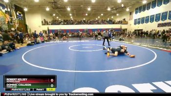 126 lbs Cons. Round 1 - Robert Kelsey, Bonners Ferry vs Dominic Collison, Timberlake