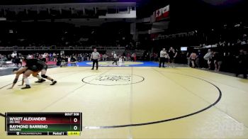 150 lbs Cons. Round 2 - Wyatt Alexander, Del Oro vs Raymond Barreno, Natomas