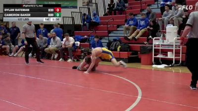 127 lbs Final - Dylan Bateman, Derry vs Cameron Baker, Burrell