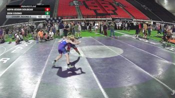 132 lbs Champ. Round 5 - Adyn-Jessin Dolbear vs Zion Cozino