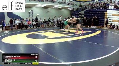 130 lbs. Cons. Round 2 - Crystal Ni, Rock Bridge vs Karli Andersen, Centralia