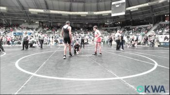 140 lbs Round Of 16 - HollyJo Fansler, Verdigris Youth Wrestling vs Eathan Grady, Hornet Wrestling Club