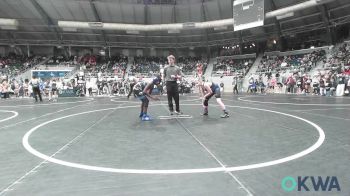 110 lbs Round Of 32 - Tucker Hoover, Team Guthrie Wrestling vs Josiah Daniel, Bartlesville Wrestling Club