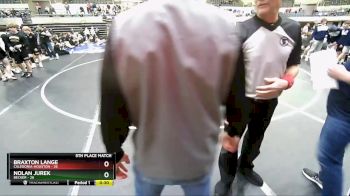 126 lbs Finals (8 Team) - Kaden Nicolas, Becker vs Tanner Ginther, Caledonia-Houston