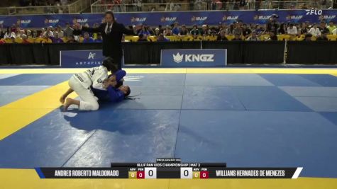 Andres Roberto Maldonado vs Willians Hernades De Menezes 2026 Pan Kids Jiu-Jitsu IBJJF Championship