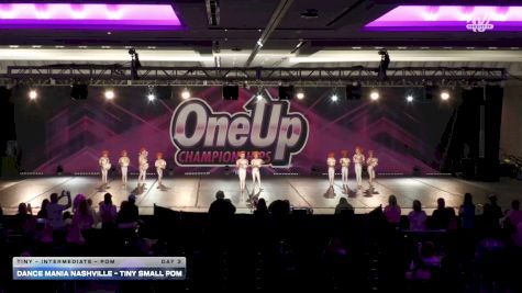 Dance Mania Nashville - Tiny Small Pom [2026 Tiny - Intermediate - Pom Day 3] 2026 One Up Grand Nationals