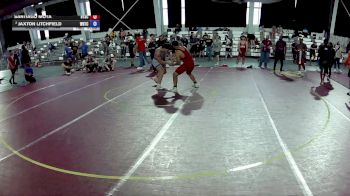 190 lbs Cons. Semis - Santiago Moya, Beat The Streets Chicago-Oak Park vs Jaxton Litchfield, Warrior Regional Training Center