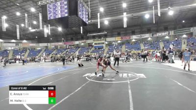 88 lbs Consi Of 8 #2 - Emmanuel Anaya, Team Of Hard Knox vs Malachi Halte, GI Grapplers