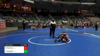 90 lbs Consolation - Rocky Martinez, Chatfield Wrestling vs Princedakari Marshall, Avengers