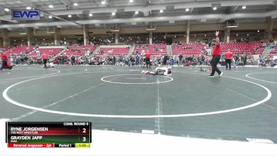 105 lbs Cons. Round 5 - Grayden Japp, NWA vs Ryne Jorgensen, The Best Wrestler