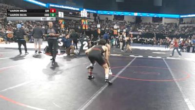 126 lbs Consi Of 4 - Aaron Meza, Esperanza (SS) vs Aaron Silva, Corona Del Mar (SS)