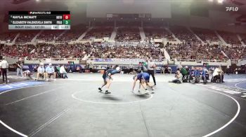 107-D1 Semifinal - Elizabeth Valenzuela Smith, Pueblo High School vs Kayla McNatt, North High School