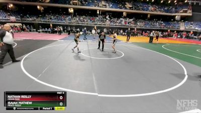 5A 106 lbs Semifinal - Isaiah Mathew, Frisco Reedy vs Nathan Reilly, Cedar Park