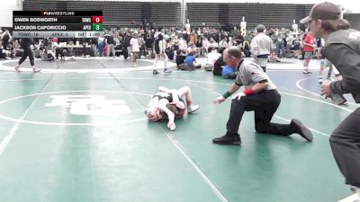 65 lbs Rr Rnd 4 - Owen Bosworth, TDWC Minions - ESE vs Jackson Caporiccio, Dark Horse/Apex - ESE