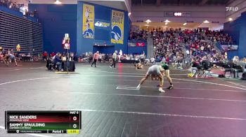 126 lbs Champ. Round 1 - Nick Sanders, Mountain View vs Sammy Spaulding, Camden Catholic
