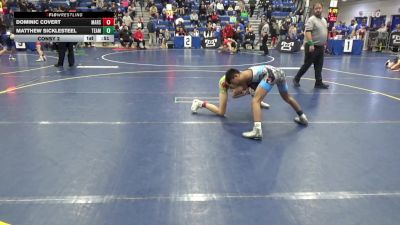 87 lbs Consy 2 - Dominic Covert, Mars vs Matthew Sicklesteel, Team Donahoe