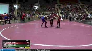 138 lbs Champ. Round 1 - Ny`dariun Jones, Alabama School For The Blind vs Mirio Crenshaw, Escambia County