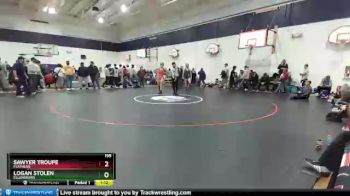 195 lbs Semifinal - Logan Stolen, Ellensburg vs Sawyer Troupe, Flathead