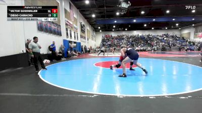 215 Boys Quarterfinal - Victor Gosswiller, Valhalla vs Diego Camacho, Otay Ranch