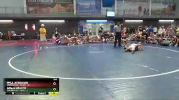 100 lbs Round 1 (16 Team) - Noah Krauss, Stronghold - Gold vs Will Atkinson, Stronghold - Black